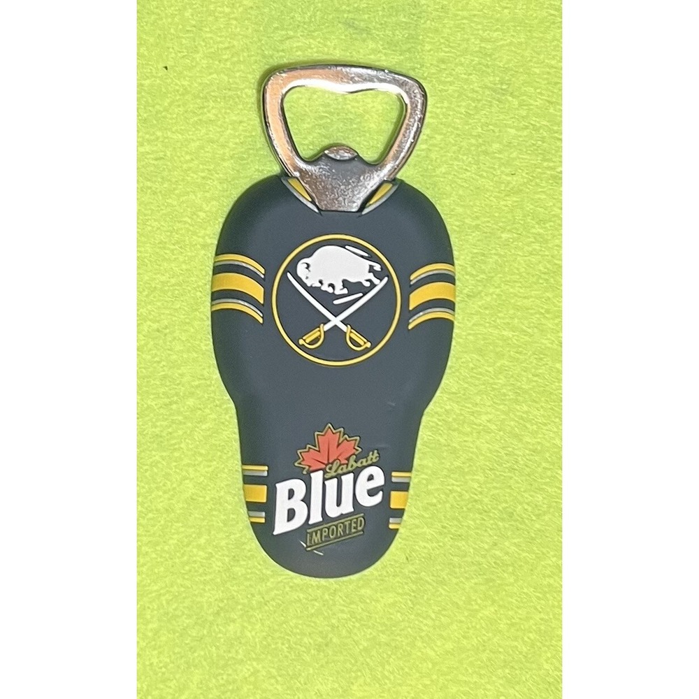 Buffalo Sabres Bottle‎ Opener Housley #6 LaBatt Blue